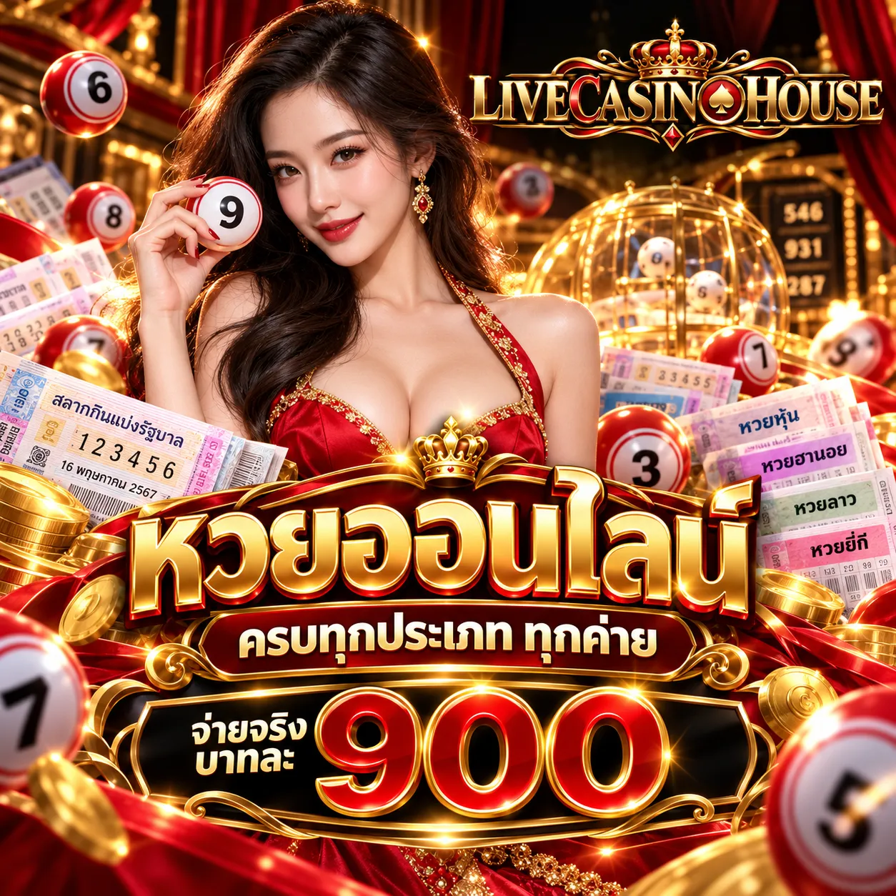 LIVECASINOHOUSE - หวย