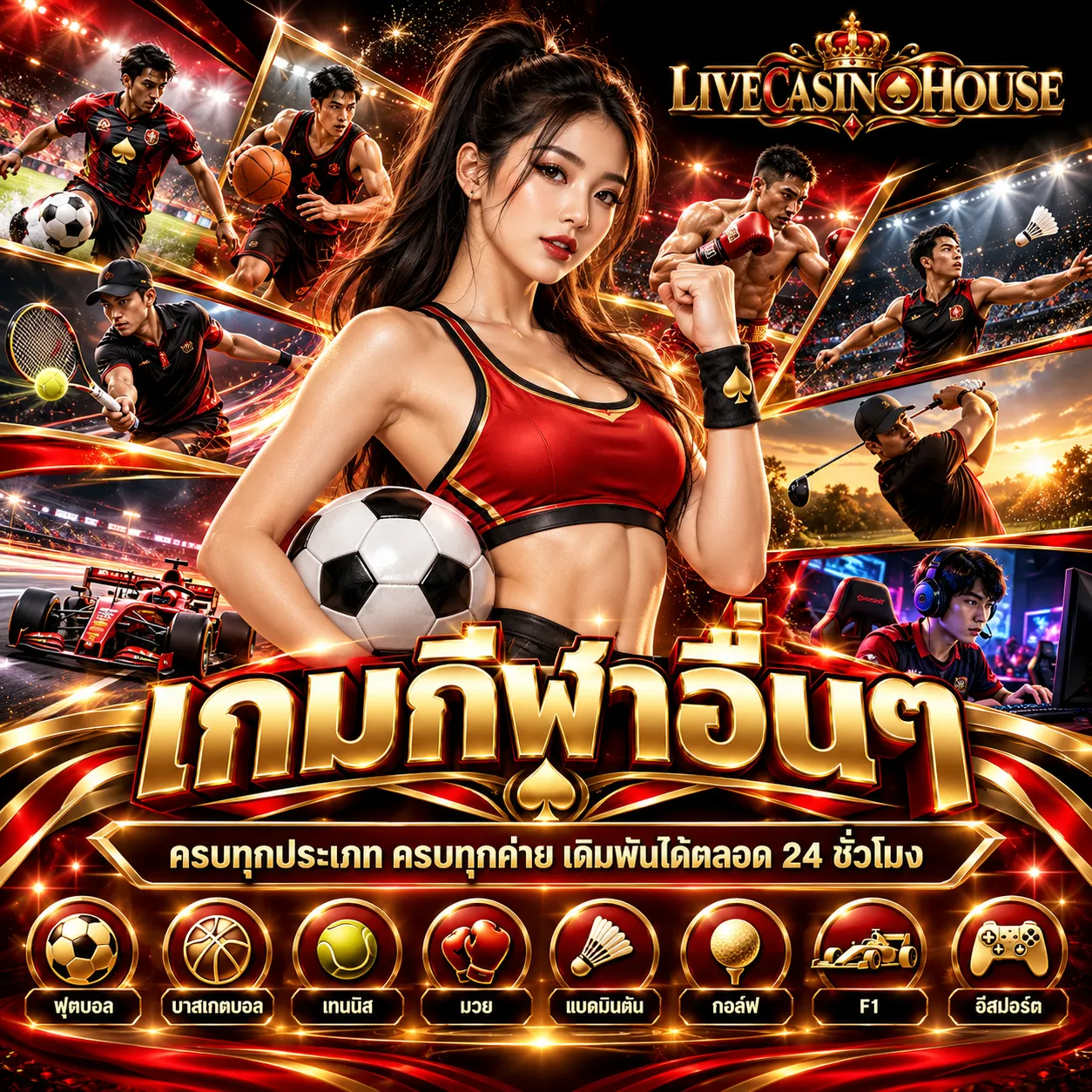 LIVECASINOHOUSE - แทงบอล