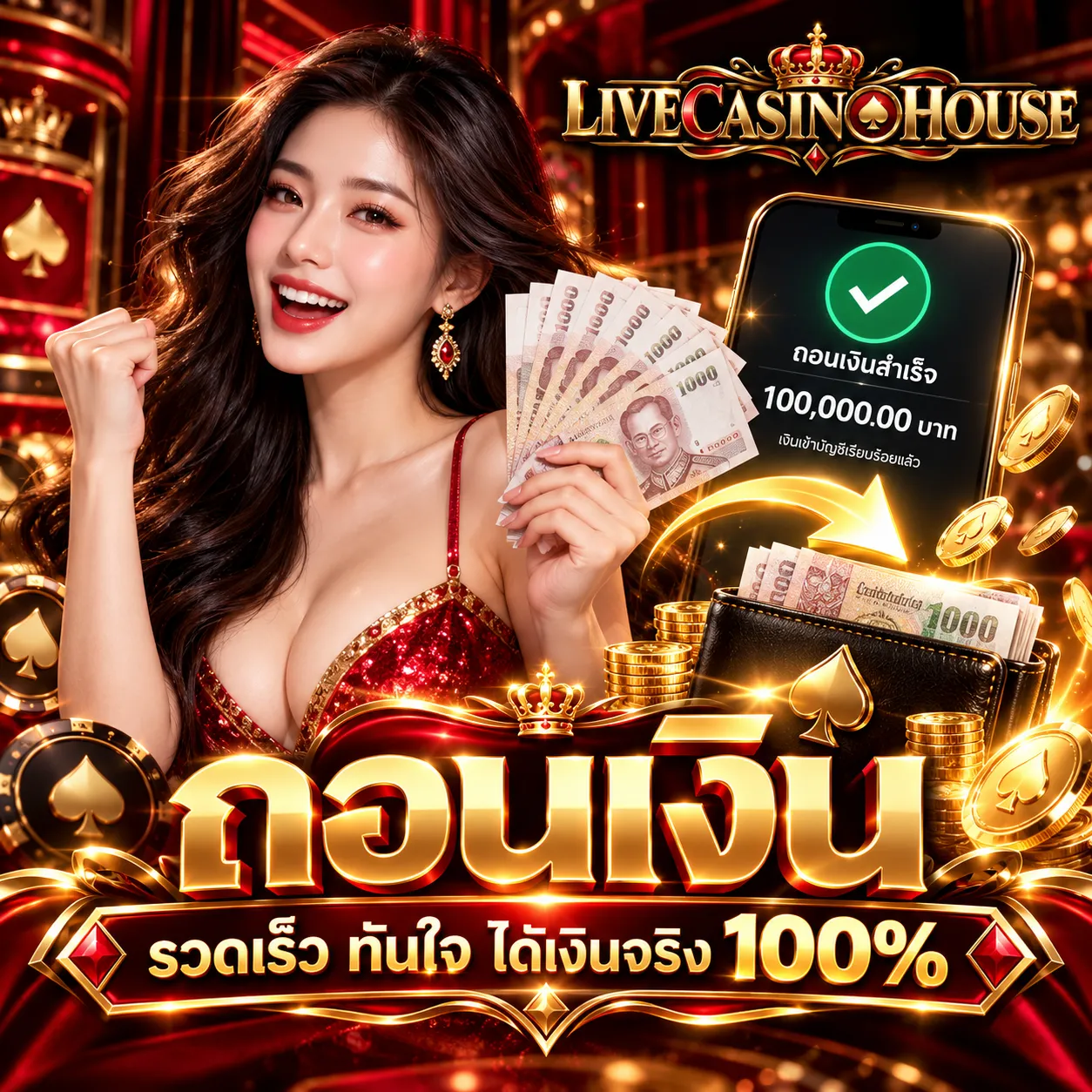 ฝาก ถอน อัตโนมัติ 24 ชั่วโมง 2 วินาทีก็เล่นได้ ไม่ต้องแจ้ง